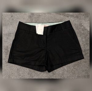 {NWT} J.Crew black chino shorts